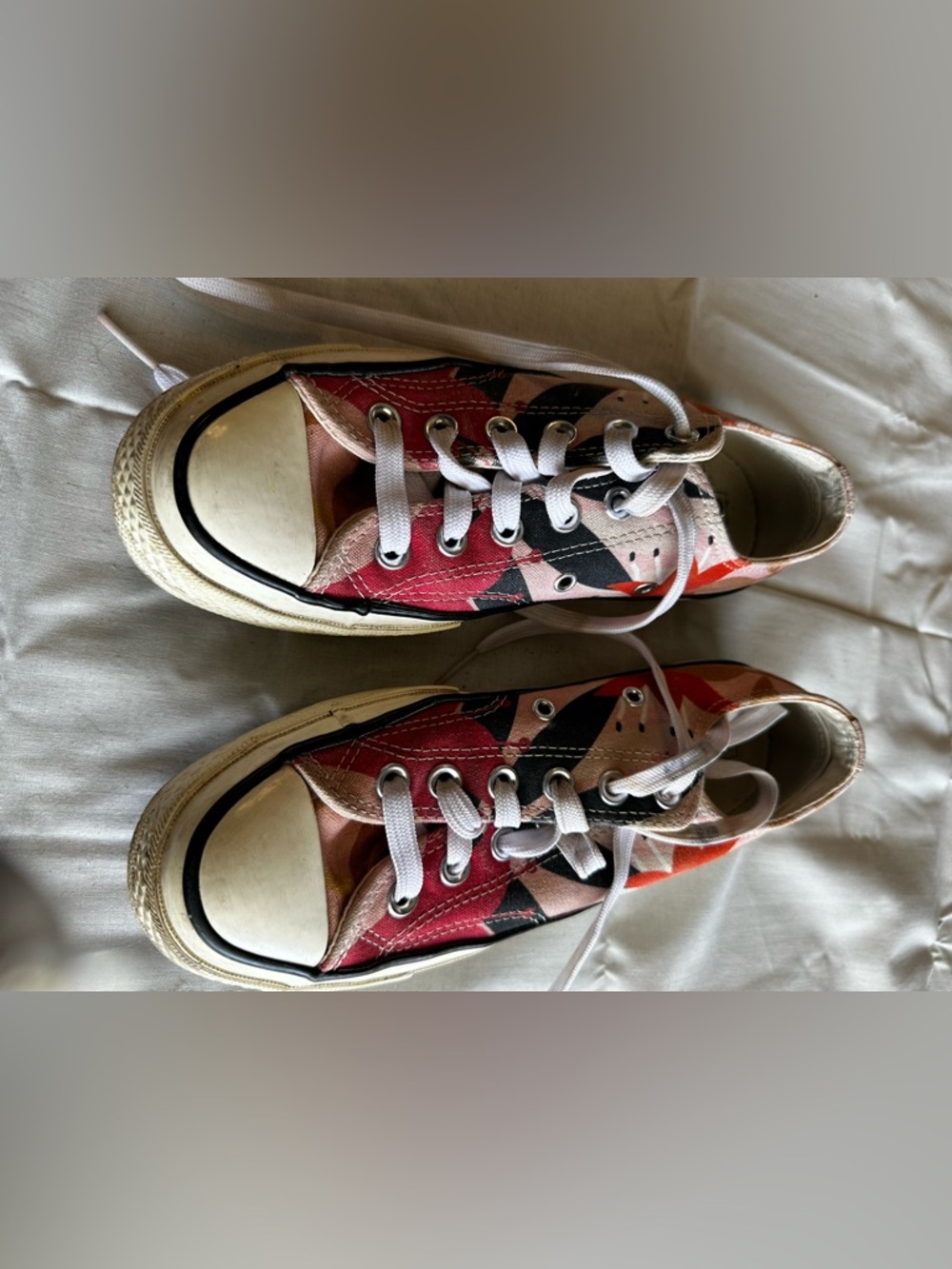 Women’s Pink/Blue Chuck Taylors
